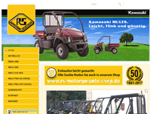 Tablet Screenshot of kawasaki-lastenesel.de
